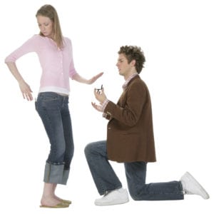 Marriage Proposal Distraction